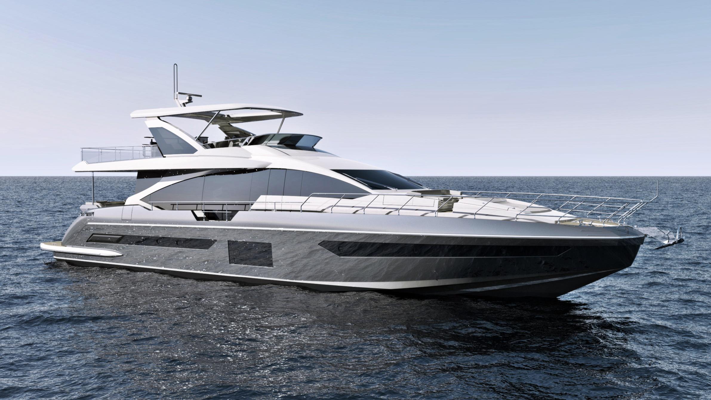 Nuevo yate LIMITLESS de 21 metros de eslora de AZIMUT